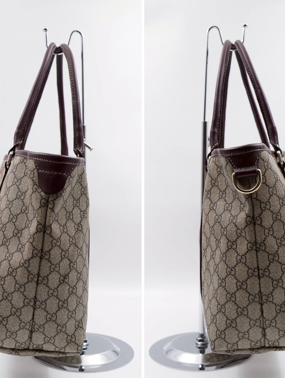 BY45 💗 GUCCI GG Plus Monogram Joy Tote - Picture 6 of 13